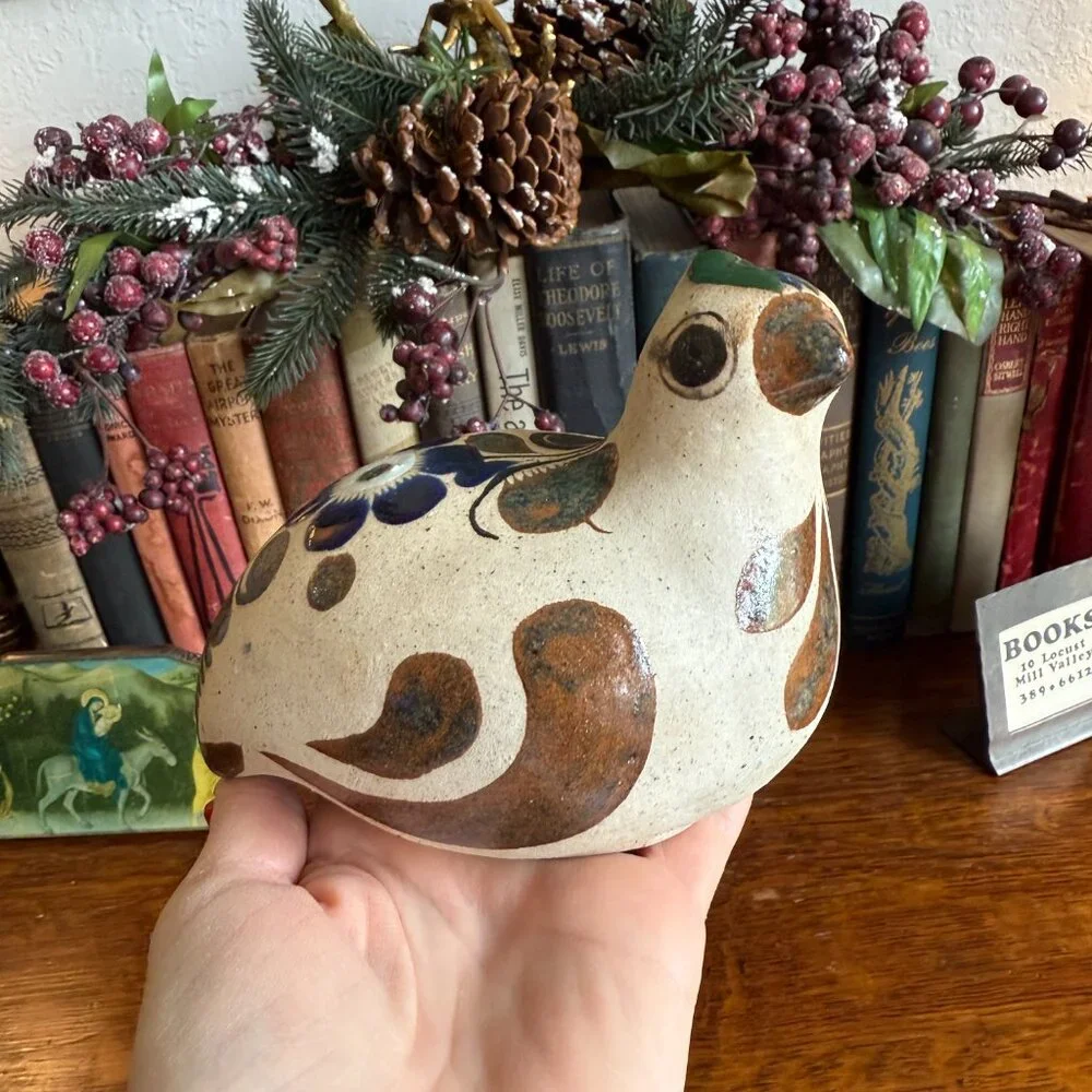 Vintage Tonala Partridge made in Mexico